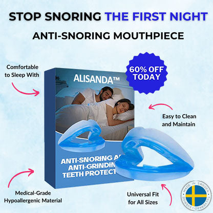 LAST DAY SALE 60% OFF⏰PerfectSleep Solution- Snore-Reducing & Teeth-Grinding Guard