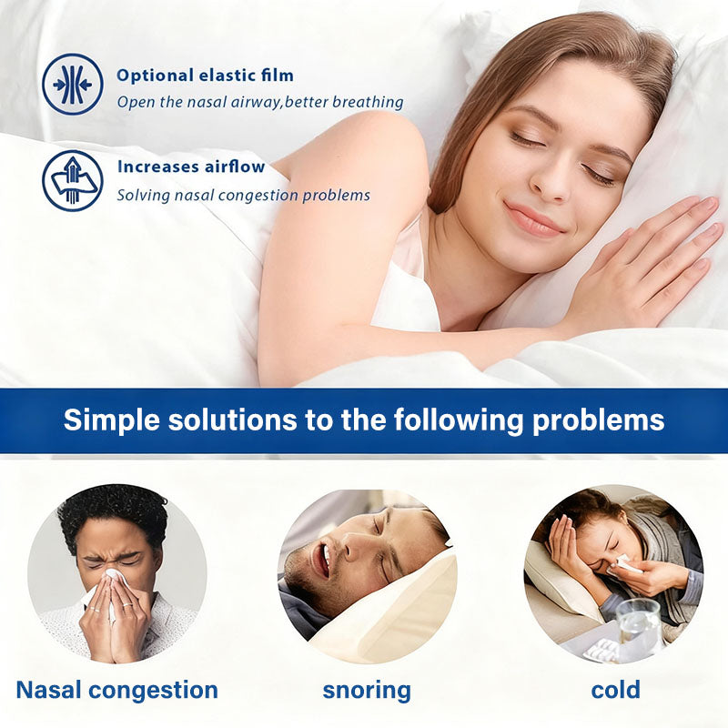 BLACK FRIDAY 50% OFF：Magnetic Nasal Patches Snoring Starter Kit 15 Day