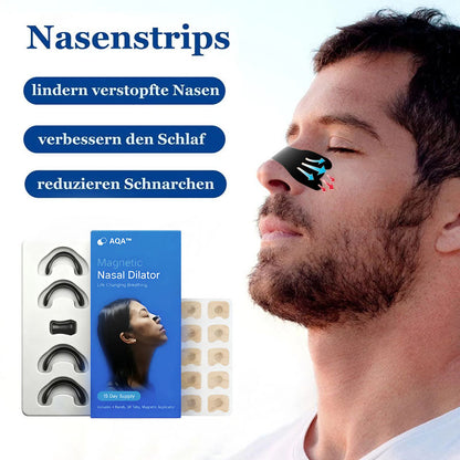 BLACK FRIDAY 50% OFF：Magnetic Nasal Patches Snoring Starter Kit 15 Day
